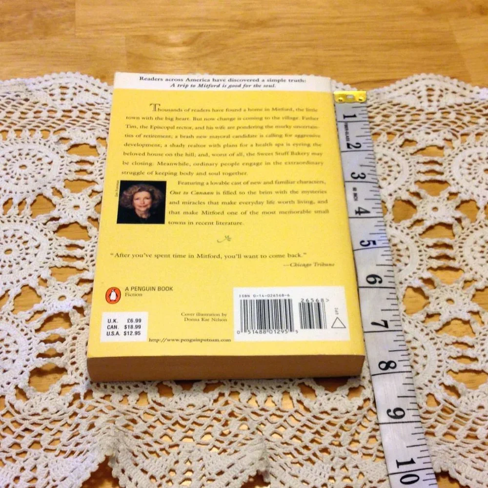 Book Sale! 3 for $10! Jan Karon - Out to Canaan, Mitford Series #4